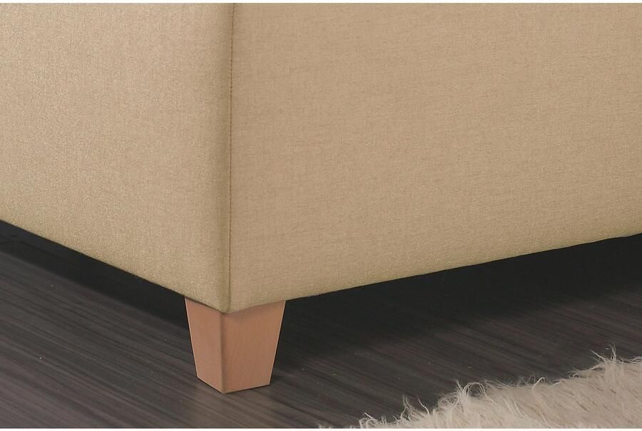 Maintal Gestoffeerd bed Mison met of zonder matras bonell- koudschuim- pocketveringskern matras - Foto 6