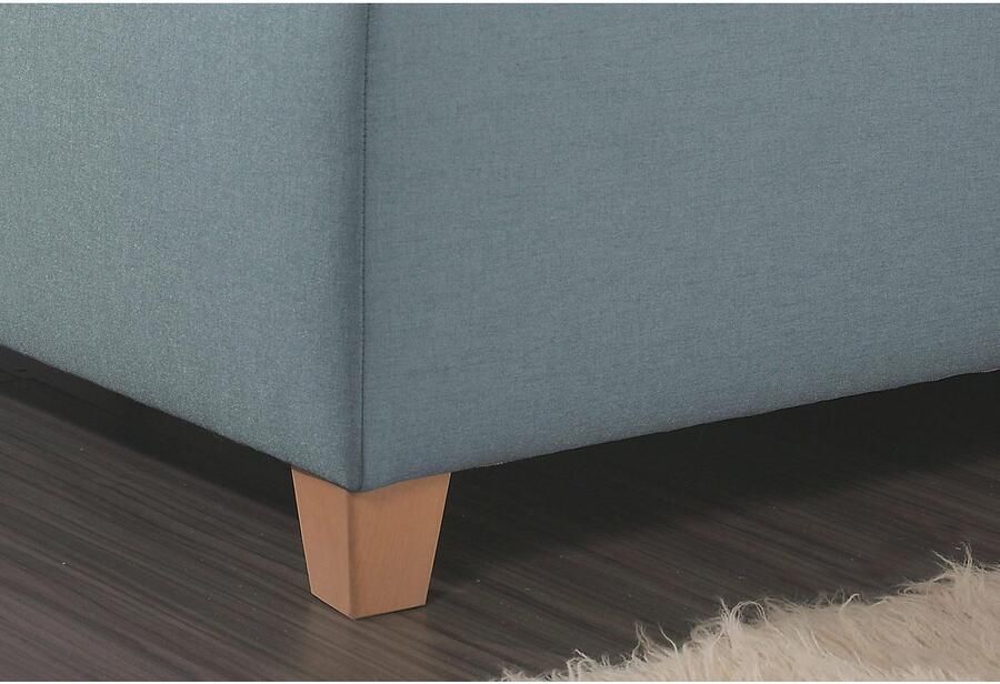 Maintal Gestoffeerd bed Mison met of zonder matras bonell- koudschuim- pocketveringskern matras - Foto 3