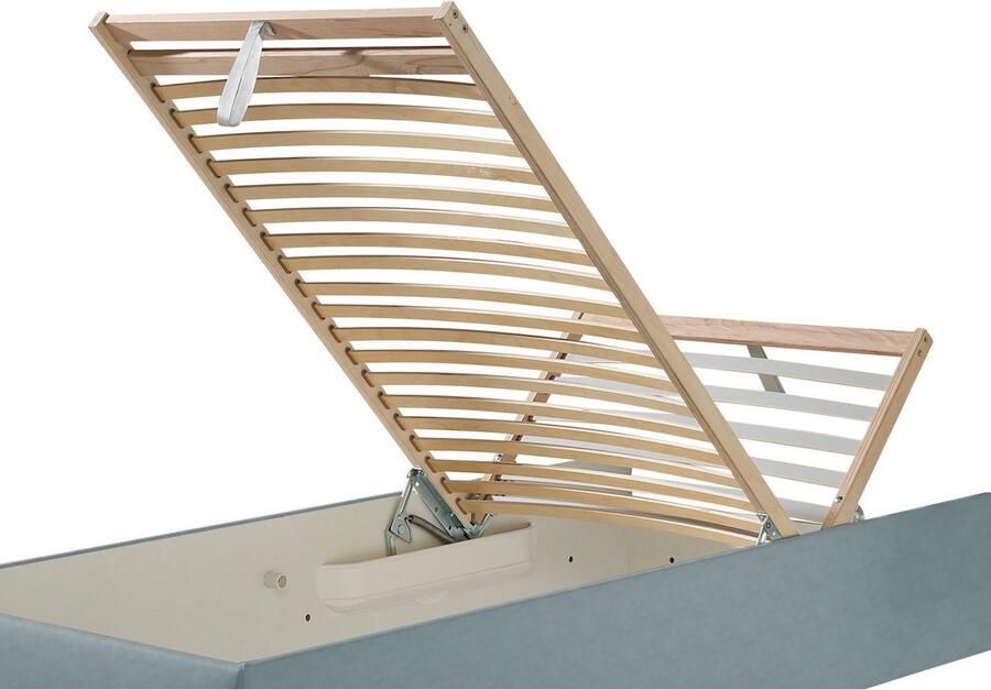 Maintal Gestoffeerd bed Mison met of zonder matras bonell- koudschuim- pocketveringskern matras