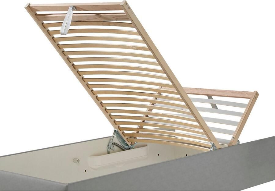 Maintal Gestoffeerd bed Mison met of zonder matras bonell- koudschuim- pocketveringskern matras