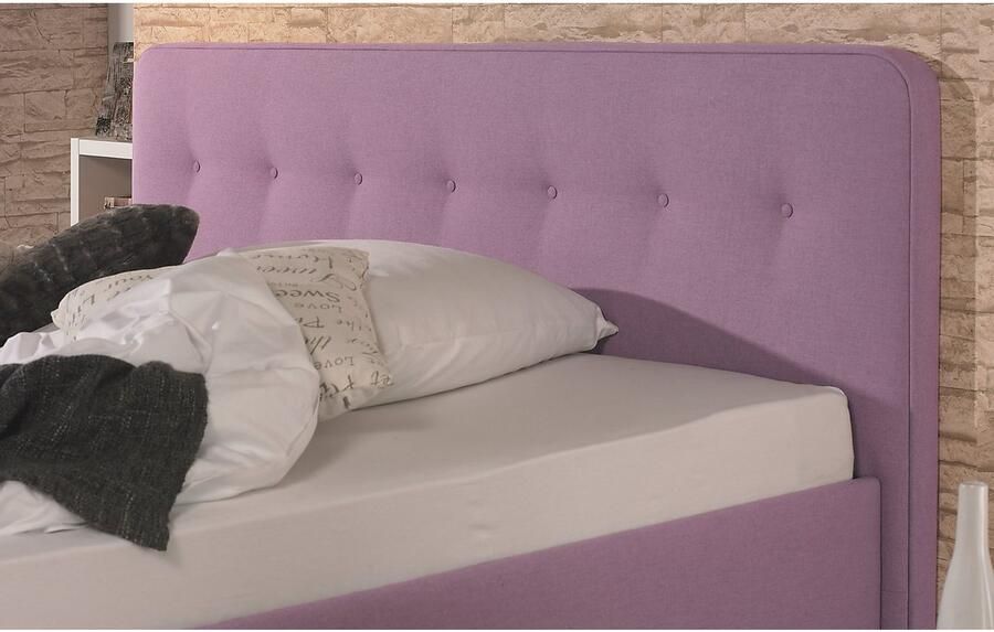 Maintal Gestoffeerd bed Mison met of zonder matras bonell- koudschuim- pocketveringskern matras - Foto 6