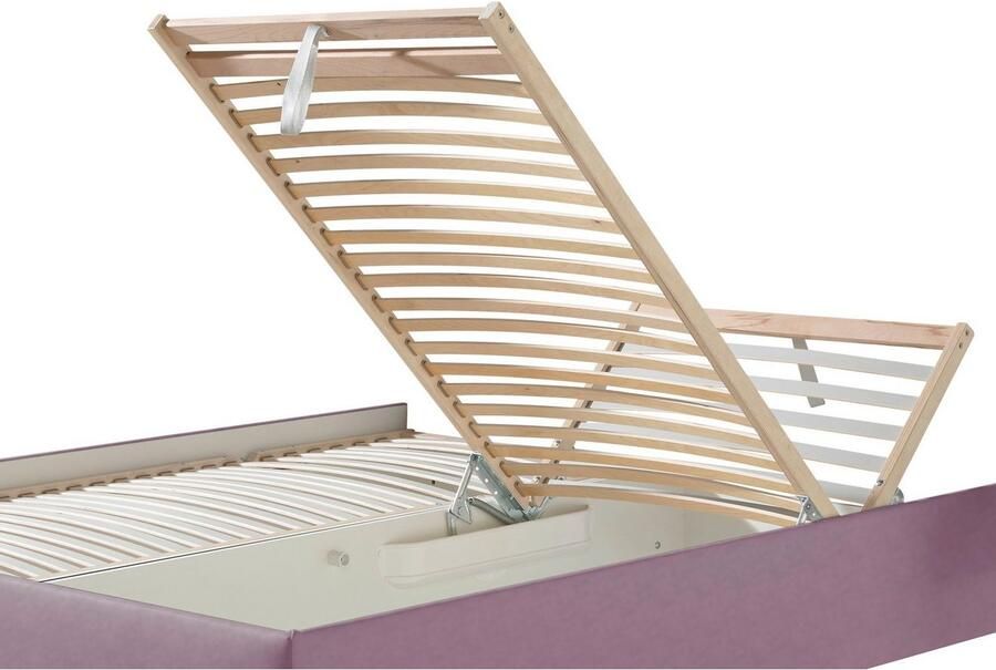 Maintal Gestoffeerd bed Mison met of zonder matras bonell- koudschuim- pocketveringskern matras - Foto 7