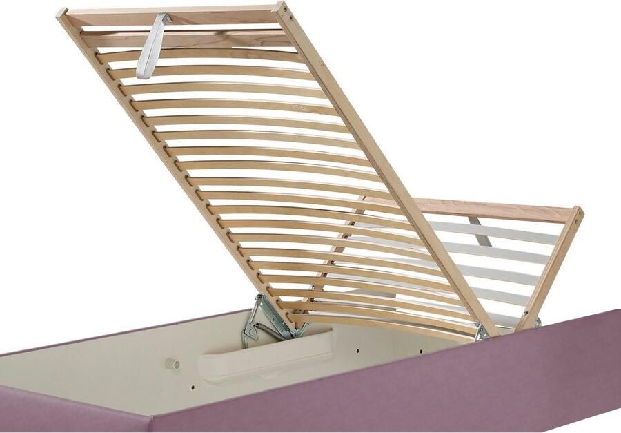 Maintal Gestoffeerd bed Mison met of zonder matras bonell- koudschuim- pocketveringskern matras