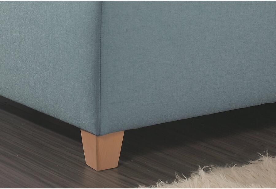 Maintal Gestoffeerd bed Mison met of zonder matras bonell- koudschuim- pocketveringskern matras - Foto 2