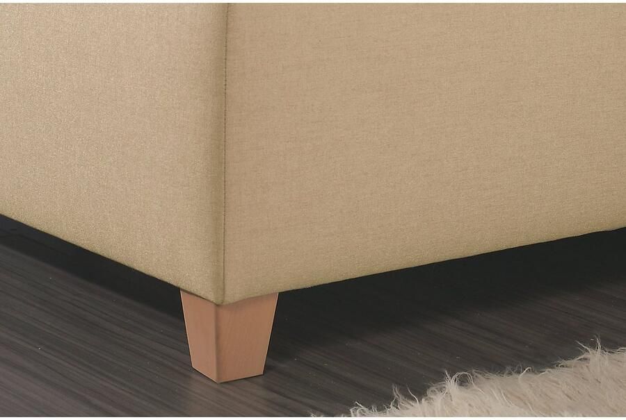 Maintal Gestoffeerd bed Mison met of zonder matras bonell- koudschuim- pocketveringskern matras - Foto 3