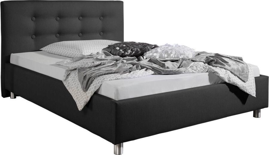 Maintal Gestoffeerd bed Moiese Zijkanten van het bed zelf te monteren zonder bedkist - Foto 4