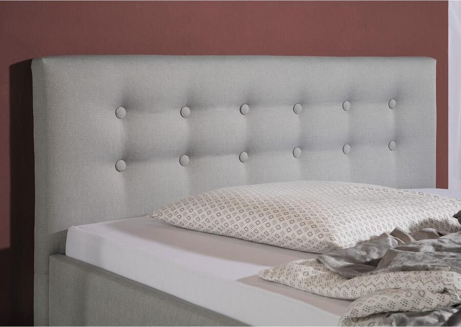 Maintal Gestoffeerd bed Moiese Zijkanten van het bed zelf te monteren zonder bedkist - Foto 2