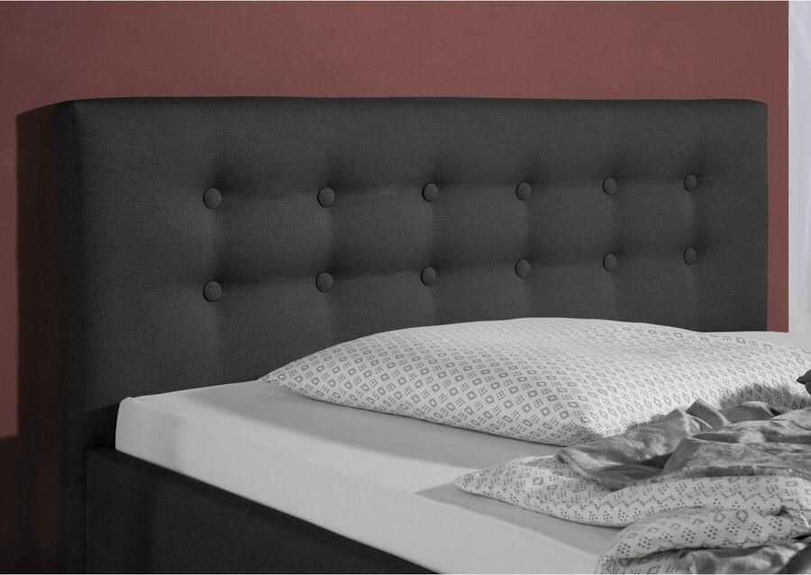 Maintal Gestoffeerd bed Moiese Zijkanten van het bed zelf te monteren zonder bedkist - Foto 2