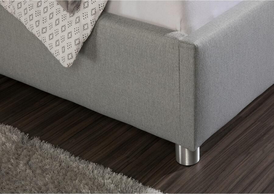 Maintal Gestoffeerd bed Moiese Zijkanten van het bed zelf te monteren zonder bedkist - Foto 3