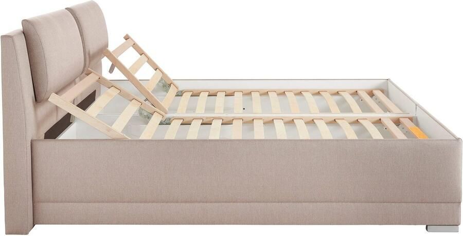 Maintal Gestoffeerd bed Oderzo met bedkist verstelbare hoofdsteun matrassen in h2 of h3 ter keuze - Foto 16