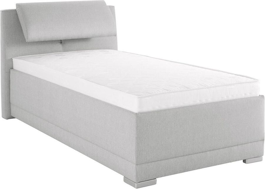 Maintal Gestoffeerd bed Oderzo met bedkist verstelbare hoofdsteun matrassen in h2 of h3 ter keuze - Foto 5