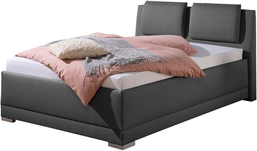 Maintal Gestoffeerd bed Oderzo met bedkist verstelbare hoofdsteun matrassen in h2 of h3 ter keuze - Foto 10