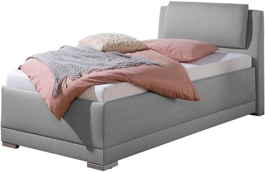 Maintal Gestoffeerd bed Oderzo met bedkist verstelbare hoofdsteun matrassen in h2 of h3 ter keuze - Foto 15