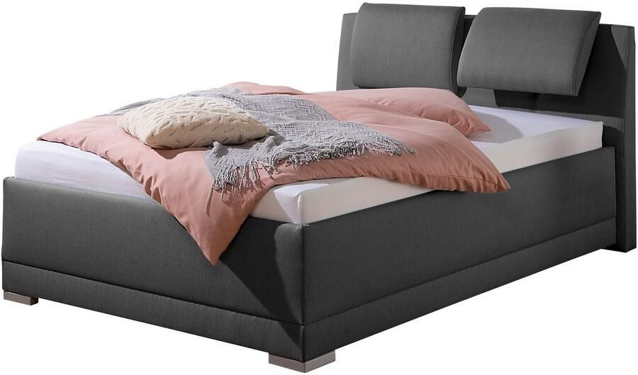 Maintal Gestoffeerd bed Oderzo met bedkist verstelbare hoofdsteun matrassen in h2 of h3 ter keuze - Foto 12