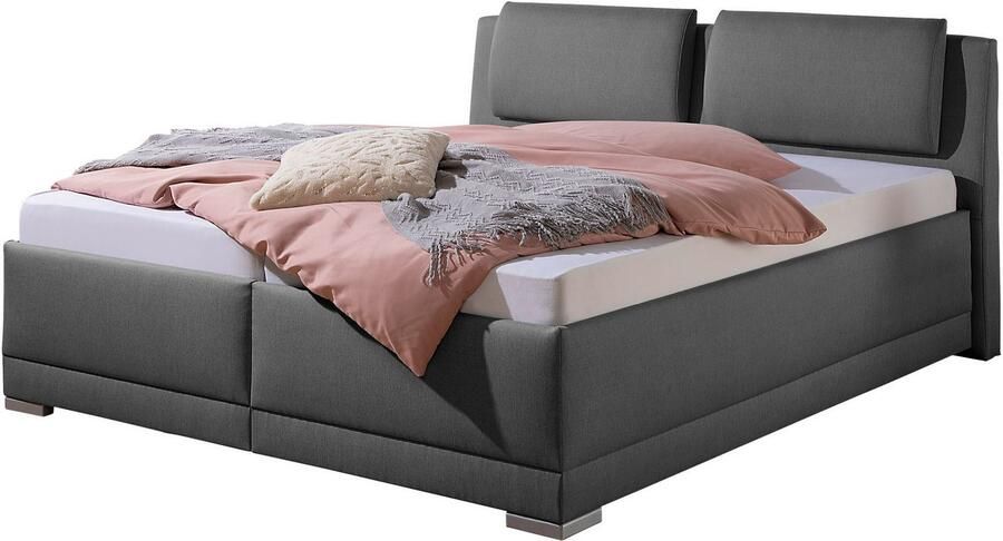 Maintal Gestoffeerd bed Oderzo met bedkist verstelbare hoofdsteun matrassen in h2 of h3 ter keuze - Foto 13