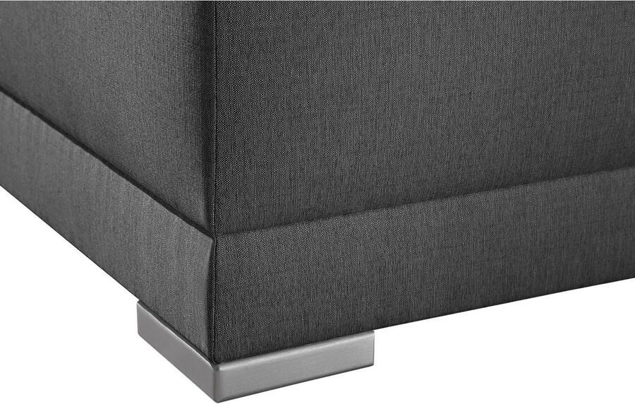 Maintal Gestoffeerd bed Oderzo met bedkist verstelbare hoofdsteun matrassen in h2 of h3 ter keuze - Foto 10