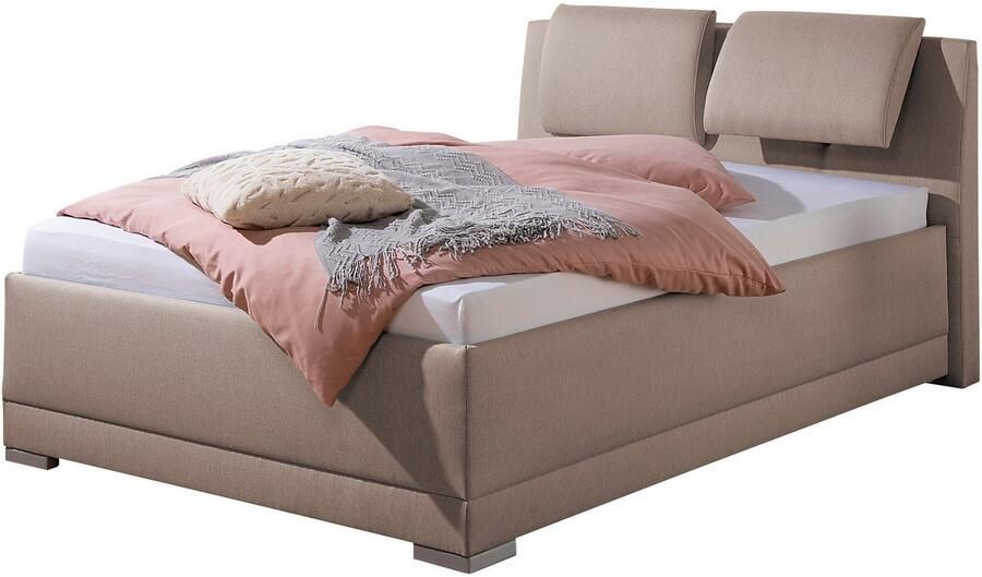 Maintal Gestoffeerd bed Oderzo met bedkist verstelbare hoofdsteun matrassen in h2 of h3 ter keuze - Foto 11