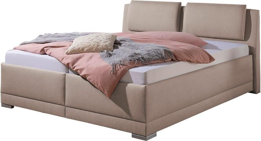 Maintal Gestoffeerd bed Oderzo met bedkist verstelbare hoofdsteun matrassen in h2 of h3 ter keuze - Foto 15