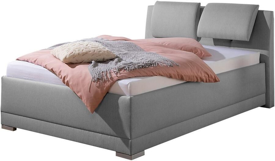 Maintal Gestoffeerd bed Oderzo met bedkist verstelbare hoofdsteun matrassen in h2 of h3 ter keuze - Foto 12