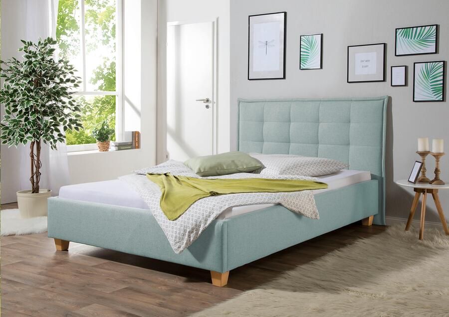 Maintal Gestoffeerd bed Retlaw Zijkanten van het bed zelf te monteren zonder bedkist - Foto 4