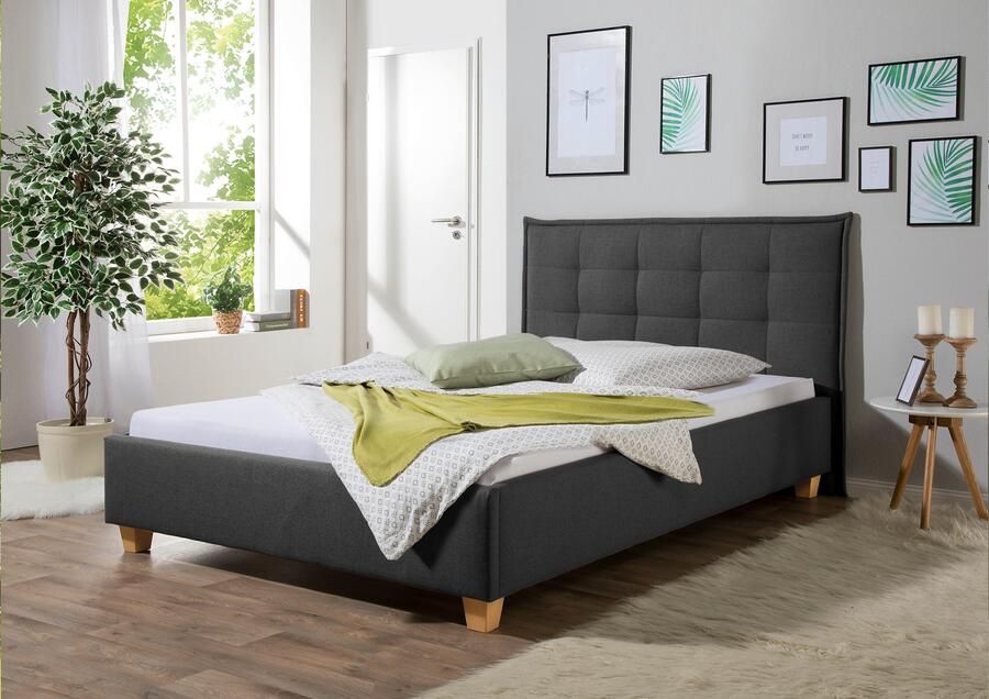 Maintal Gestoffeerd bed Retlaw Zijkanten van het bed zelf te monteren zonder bedkist - Foto 7