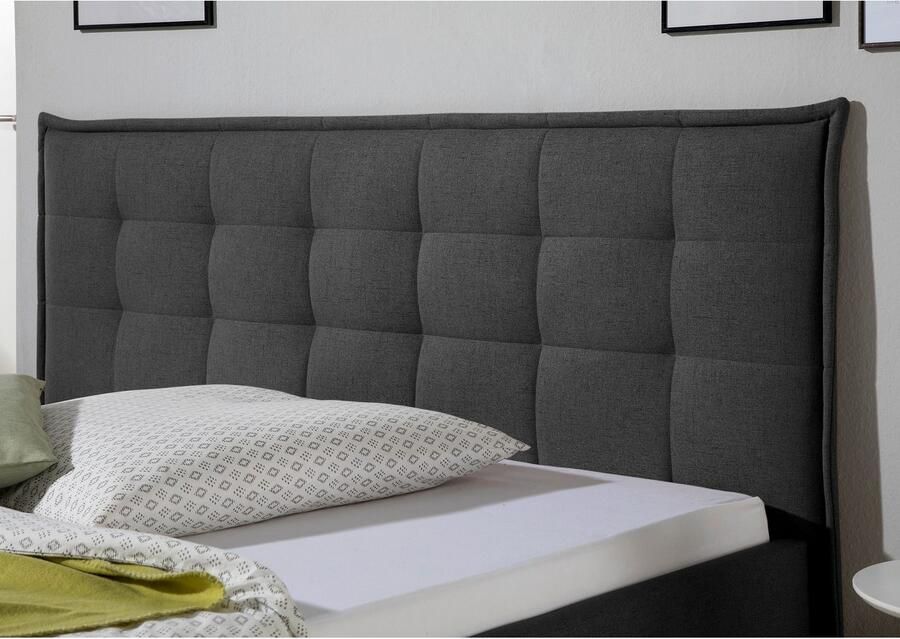 Maintal Gestoffeerd bed Retlaw Zijkanten van het bed zelf te monteren zonder bedkist - Foto 2