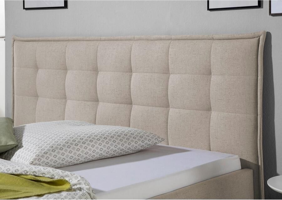 Maintal Gestoffeerd bed Retlaw Zijkanten van het bed zelf te monteren zonder bedkist - Foto 2