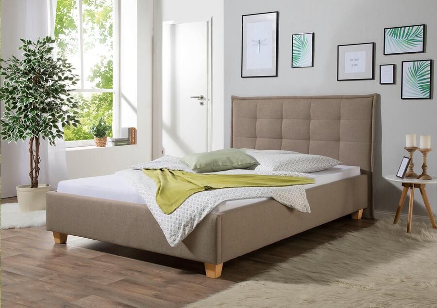 Maintal Gestoffeerd bed Retlaw Zijkanten van het bed zelf te monteren zonder bedkist - Foto 7