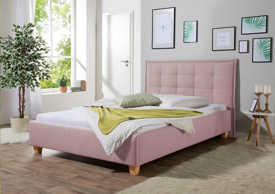 Maintal Gestoffeerd bed Retlaw Zijkanten van het bed zelf te monteren zonder bedkist - Foto 7