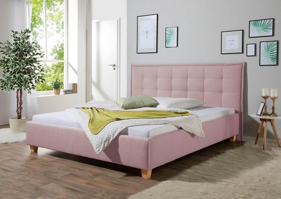 Maintal Gestoffeerd bed Retlaw Zijkanten van het bed zelf te monteren zonder bedkist - Foto 7