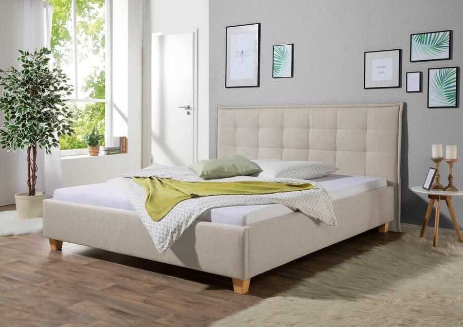 Maintal Gestoffeerd bed Retlaw Zijkanten van het bed zelf te monteren zonder bedkist - Foto 5