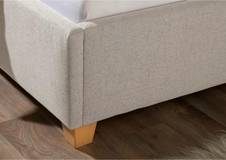 Maintal Gestoffeerd bed Retlaw Zijkanten van het bed zelf te monteren zonder bedkist - Foto 4