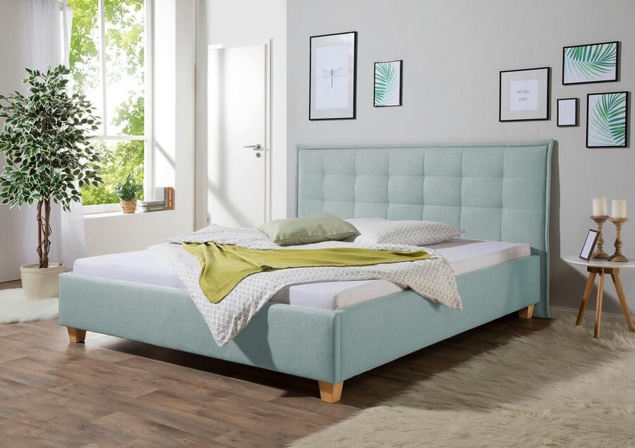 Maintal Gestoffeerd bed Retlaw Zijkanten van het bed zelf te monteren zonder bedkist - Foto 7