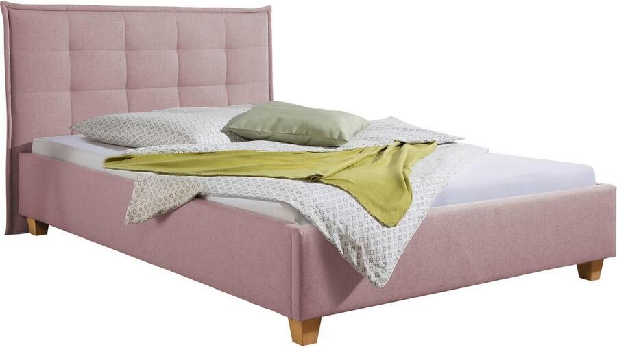 Maintal Gestoffeerd bed Retlaw Zijkanten van het bed zelf te monteren zonder bedkist - Foto 5