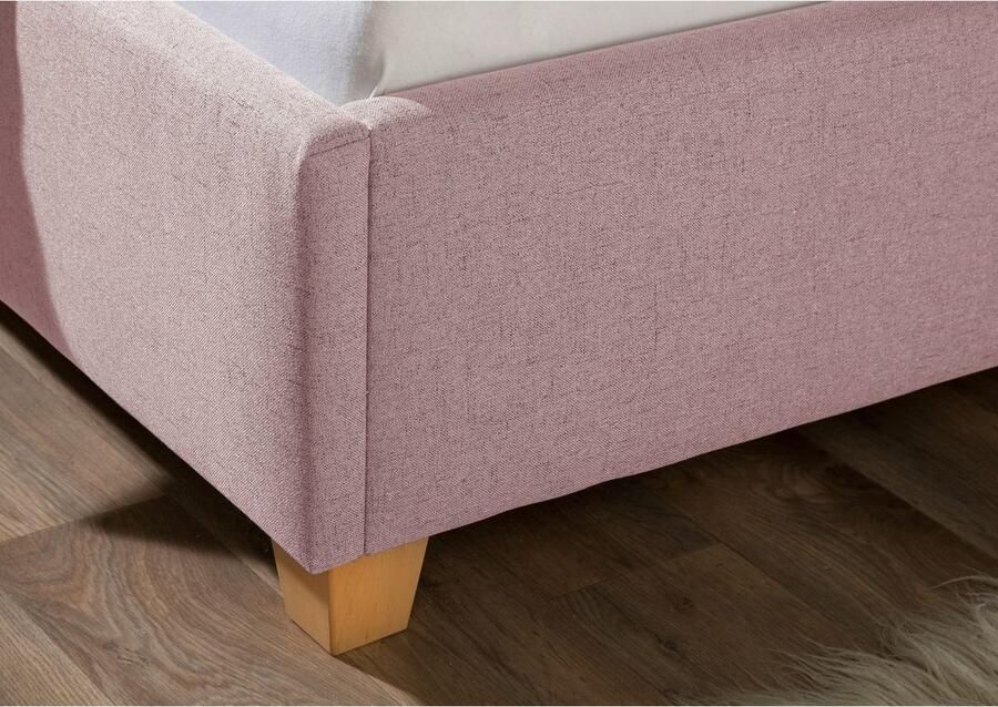 Maintal Gestoffeerd bed Retlaw Zijkanten van het bed zelf te monteren zonder bedkist - Foto 4