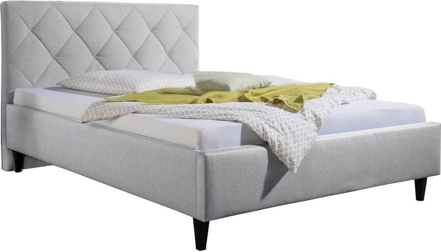 Maintal Gestoffeerd bed Rexburg Zijkanten van het bed zelf te monteren zonder bedkist - Foto 4