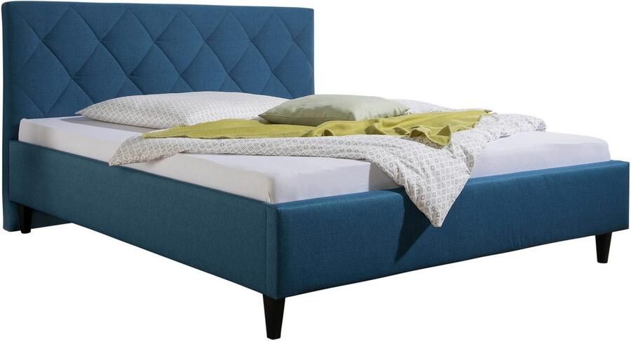 Maintal Gestoffeerd bed Rexburg Zijkanten van het bed zelf te monteren zonder bedkist - Foto 4