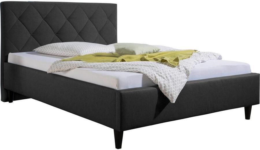 Maintal Gestoffeerd bed Rexburg Zijkanten van het bed zelf te monteren zonder bedkist - Foto 4