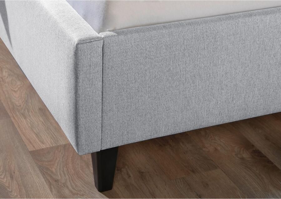 Maintal Gestoffeerd bed Rexburg Zijkanten van het bed zelf te monteren zonder bedkist - Foto 2