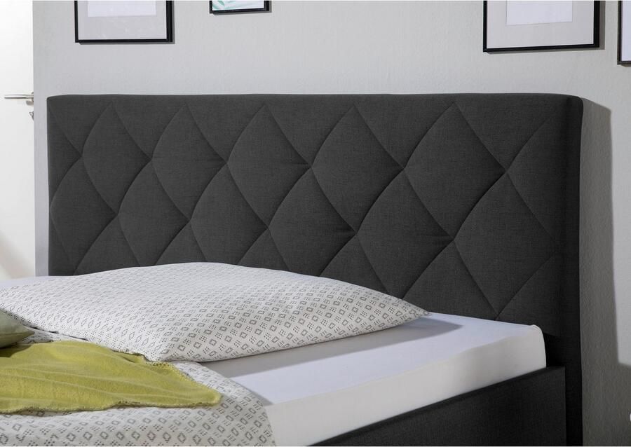 Maintal Gestoffeerd bed Rexburg Zijkanten van het bed zelf te monteren zonder bedkist - Foto 3