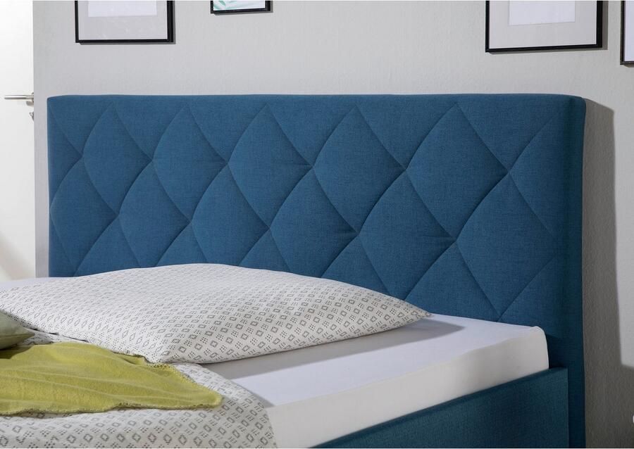 Maintal Gestoffeerd bed Rexburg Zijkanten van het bed zelf te monteren zonder bedkist - Foto 2