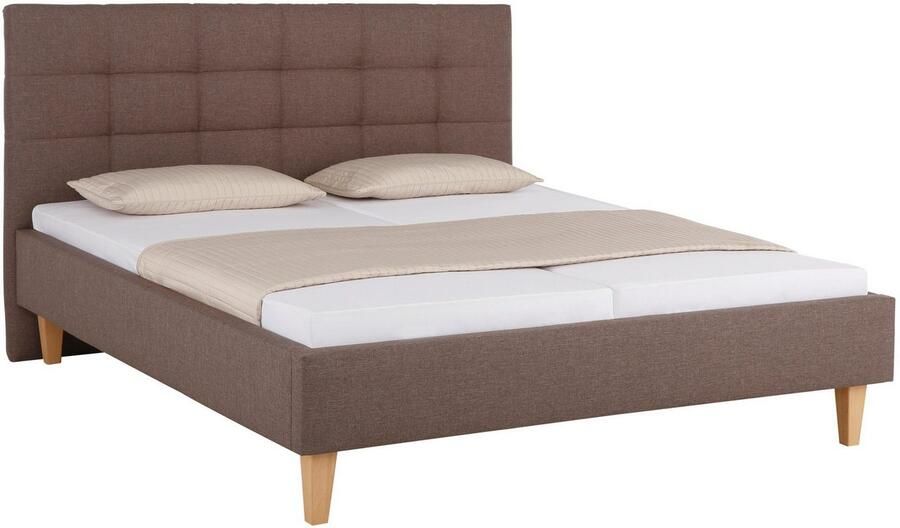 Maintal Gestoffeerd bed Tom in 4 breedten zonder matras of met koudschuim resp. binnenveringsmatras - Foto 5