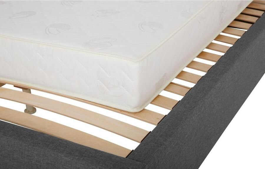 Maintal Gestoffeerd bed Tom in 4 breedten zonder matras of met koudschuim resp. binnenveringsmatras - Foto 4