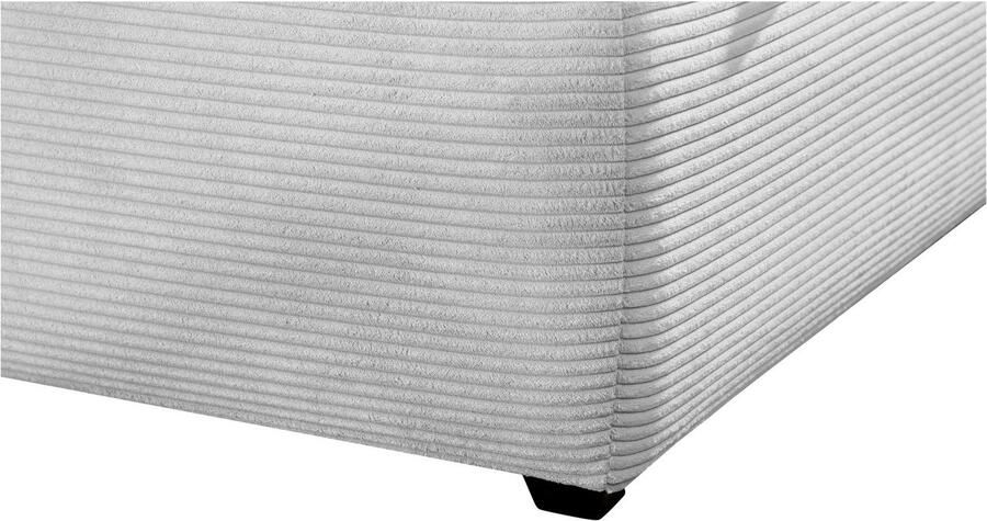 Maintal Gestoffeerd bed Wiesenbach met cord-stof optioneel in hardheidsgraad h2 h3 of h4 - Foto 6