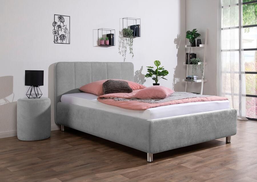 Maintal Gestoffeerd bed Wiesenblick verkrijgbaar in fluweel en structuur - Foto 8