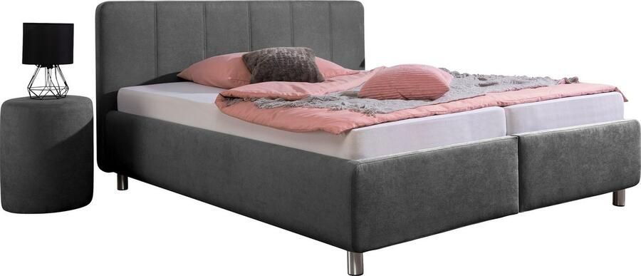 Maintal Gestoffeerd bed Wiesenblick verkrijgbaar in fluweel en structuur - Foto 7