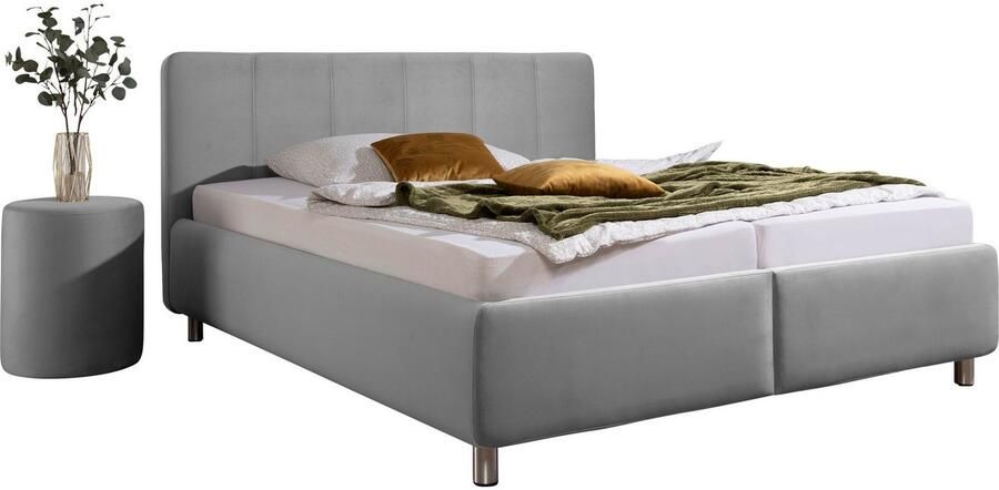 Maintal Gestoffeerd bed Wiesenblick verkrijgbaar in fluweel en structuur - Foto 7