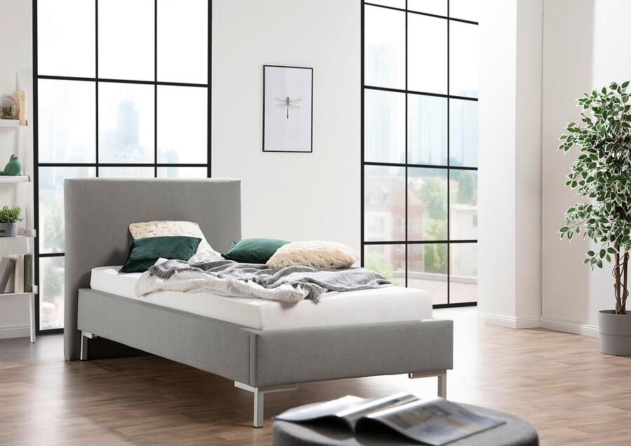 Maintal Gestoffeerd bed Zijkanten van het bed zelf te monteren zonder bedkist - Foto 4