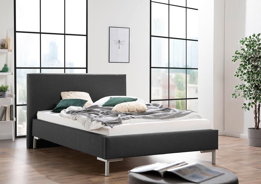 Maintal Gestoffeerd bed Zijkanten van het bed zelf te monteren zonder bedkist - Foto 5