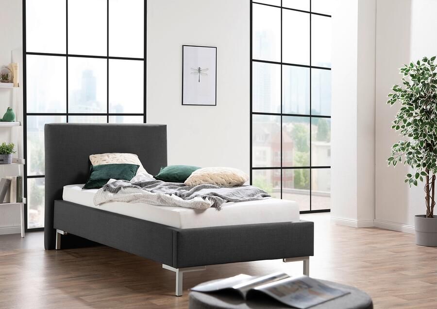 Maintal Gestoffeerd bed Zijkanten van het bed zelf te monteren zonder bedkist - Foto 5